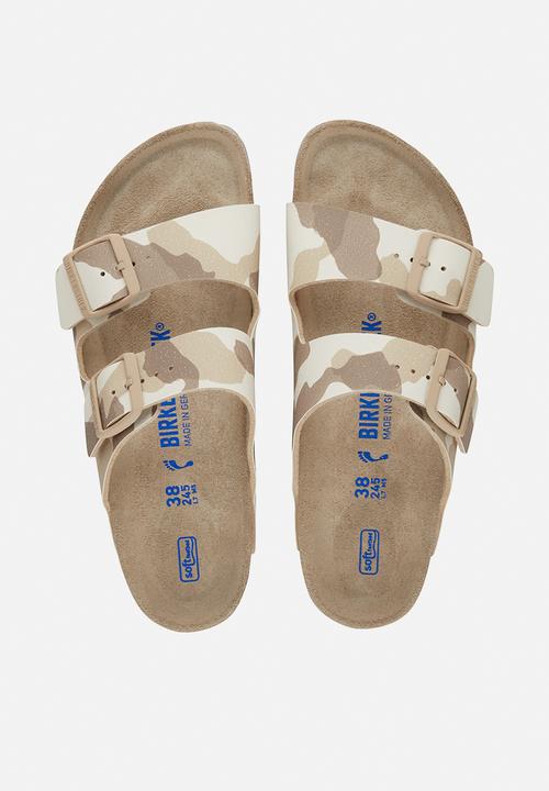Birkenstock - Arizona sfb birko-flor regular - desert soil gray/taupe