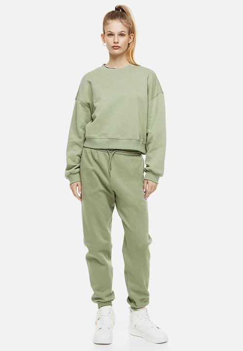 H&M - Sweatshirt - khaki green