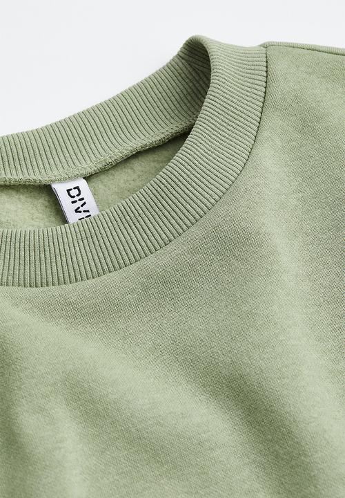 H&M - Sweatshirt - khaki green