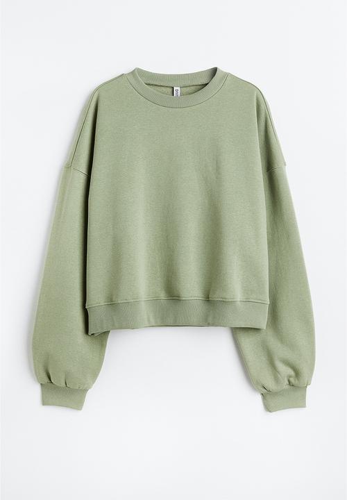 H&M - Sweatshirt - khaki green