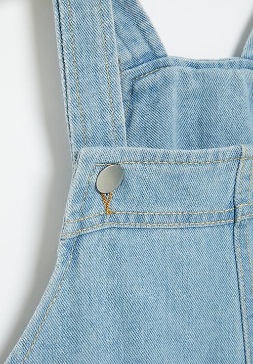 Pop Candy - Girls dungaree - blue