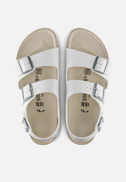 Birkenstock - Milano birko flor narrow - white