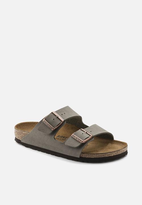 Birkenstock - Arizona birkibuc narrow - stone