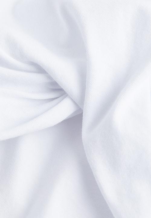 H&M - Twist-detail top - white