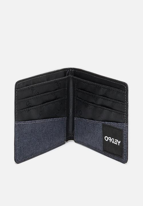 Oakley - B1b bifold wallet - blackout hthr