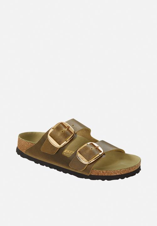 Birkenstock - Arizona big buckle oiled leather regular - green olive