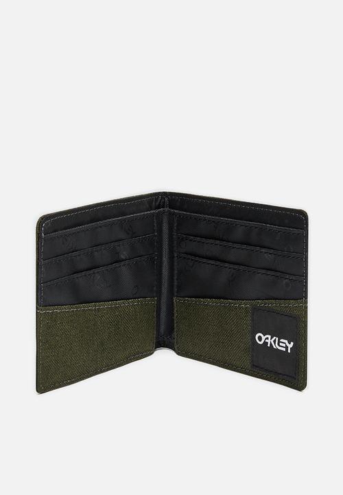 Oakley - B1b bifold wallet - new dark brush hthr