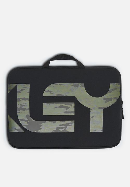 Oakley - B1b laptop case - black/brush tiger green