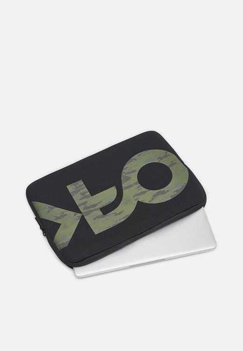 Oakley - B1b laptop case - black/brush tiger green
