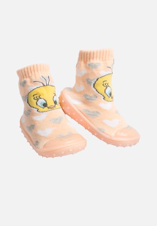 Character Group - Rubber booties - coral