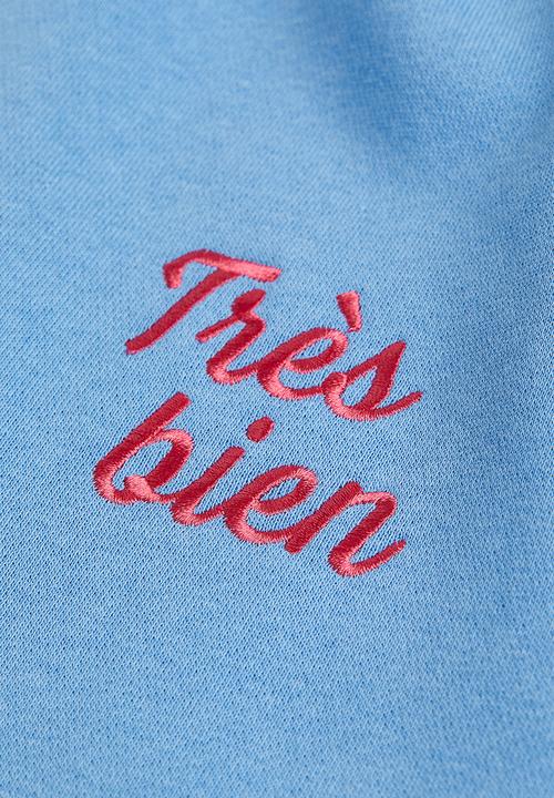 H&M - Crew-neck sweatshirt - blue/très bien 