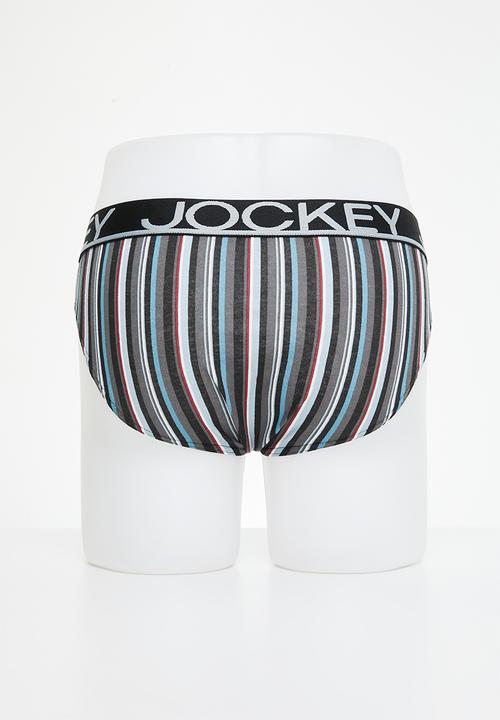 Jockey - 3 Pk Fancy Jockey Brief - Stripe