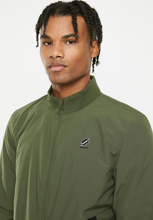 Superdry. - Code training harrington - dark moss