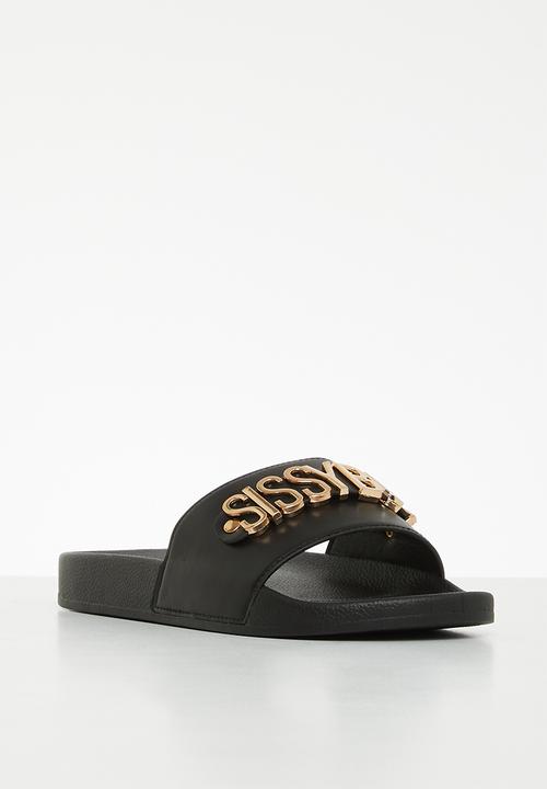 SISSY BOY - Premium slide - black