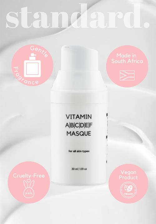 Standard Beauty - Vitamin ABCDEF Masque For Dull & Lacklustre Skin