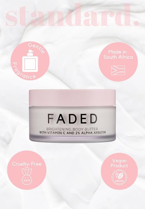 Standard Beauty - Faded - 2% Alpha Arbutin & Vitamin C Brightening Body Butter
