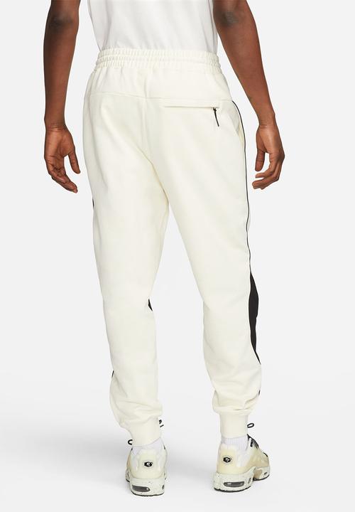 Nike - M nk swoosh flc pant - white/black 