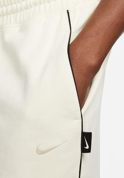 Nike - M nk swoosh flc pant - white/black 