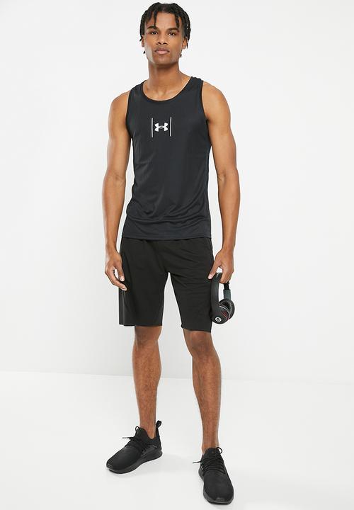 Under Armour - Ua speed stride shock singlt - black