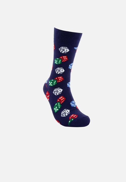 Foot-ies - Roll the dice - navy