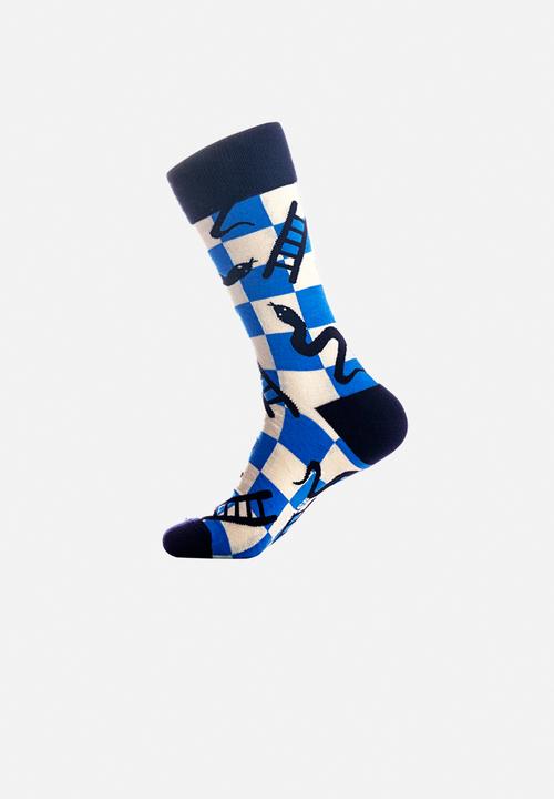 Foot-ies - Snakes & ladders - blue