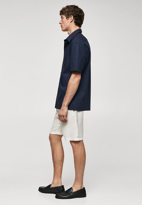 MANGO - Shirt isan - navy