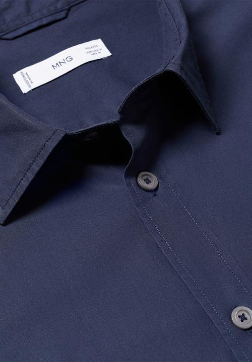 MANGO - Shirt isan - navy