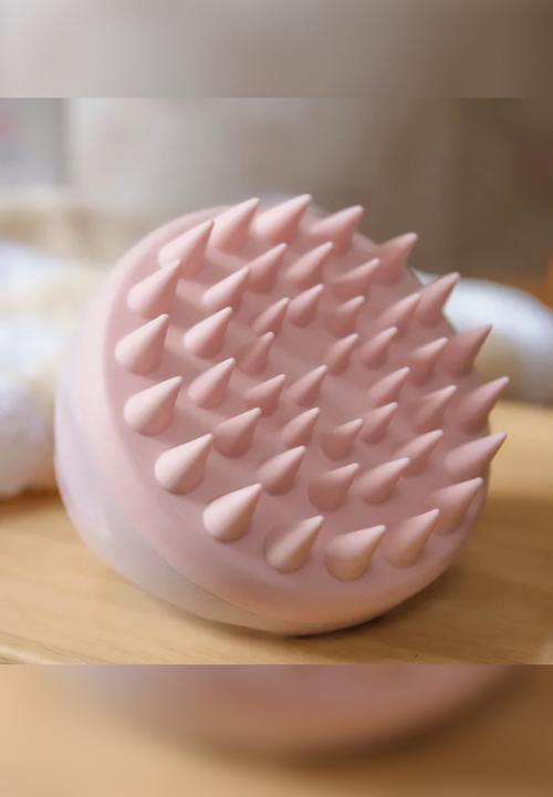 Standard Beauty - Silicone Scalp Massager - Pink
