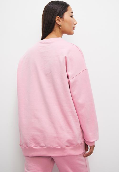 Superbalist - Slouch hoodie - pink