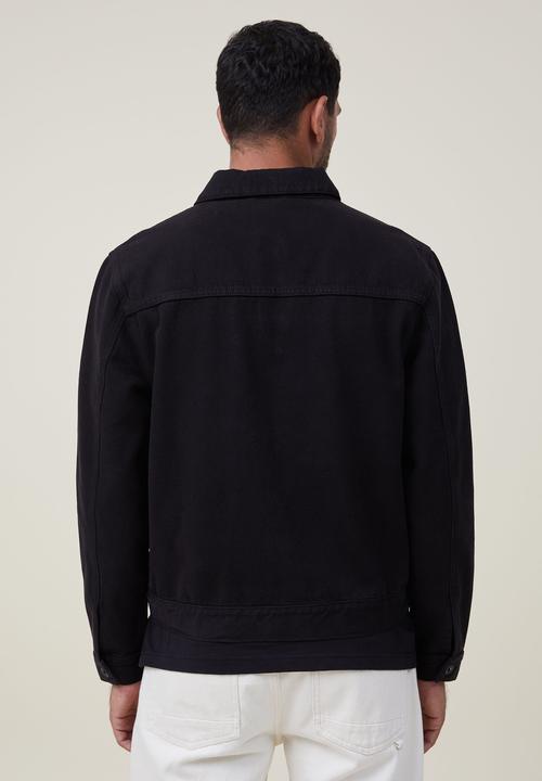 Cotton On - Bowery denim jacket - black