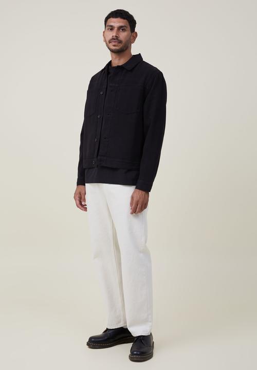 Cotton On - Bowery denim jacket - black