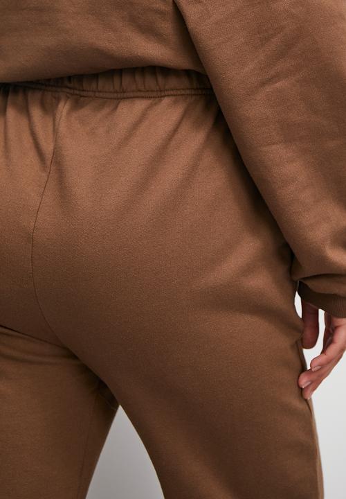 Superbalist - Track pants - tobacco