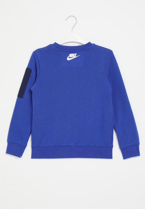 Nike - Nkb b nsw thrill zip pkt crew - game royal