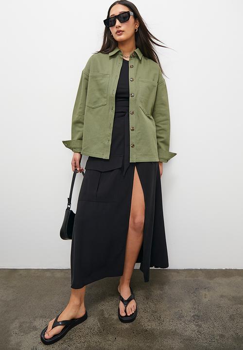 Superbalist - Twill overshirt - new olive