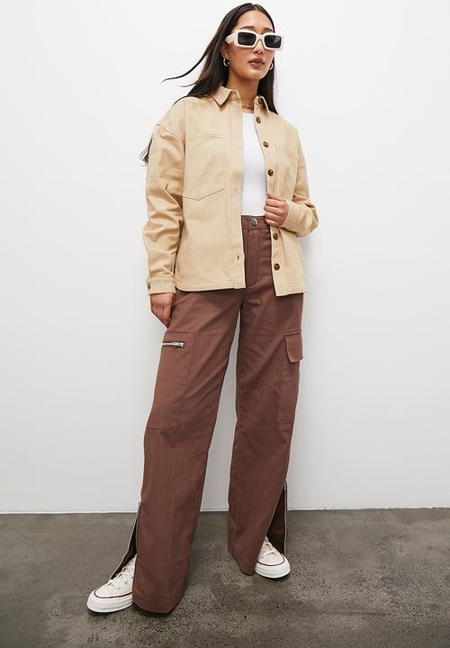 Superbalist - Twill overshirt - sand