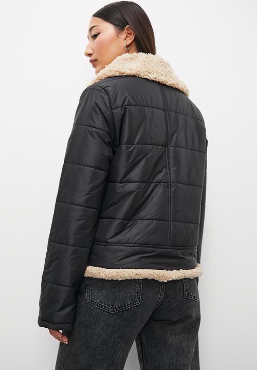 Superbalist - Shirling puffer - black