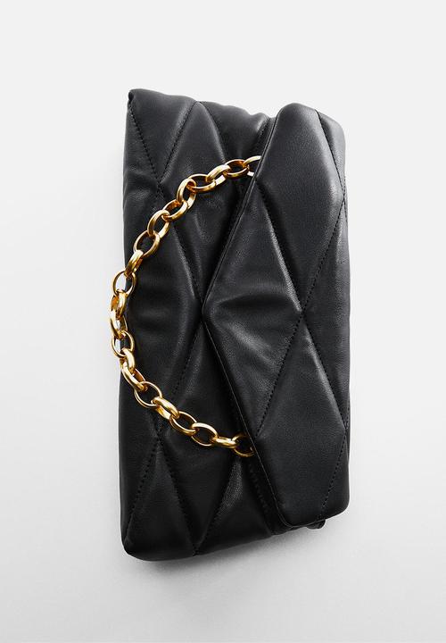 MANGO - Bag rain - black