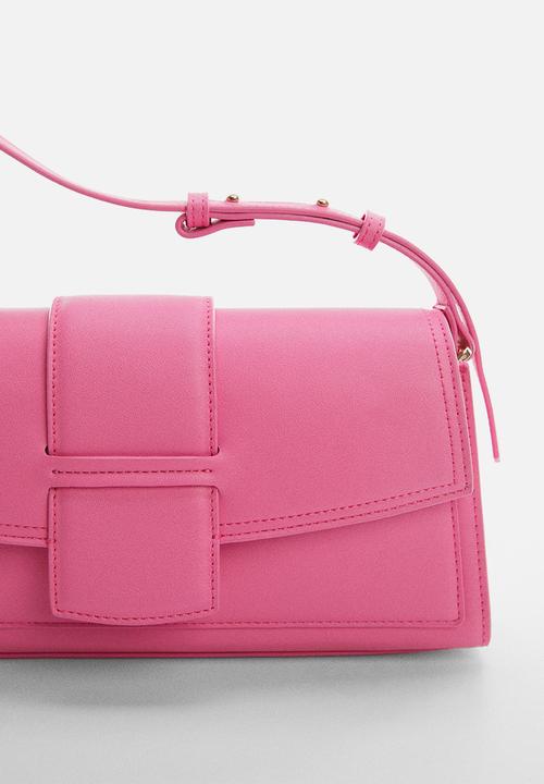 MANGO - Bag agnes - bright pink
