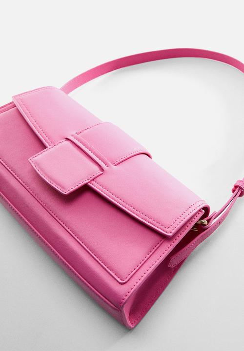 MANGO - Bag agnes - bright pink