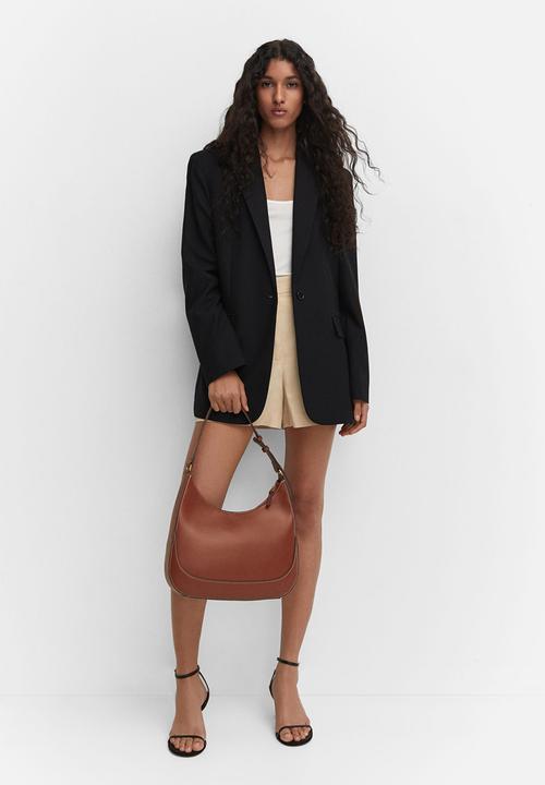 MANGO - Bag laguna - leather