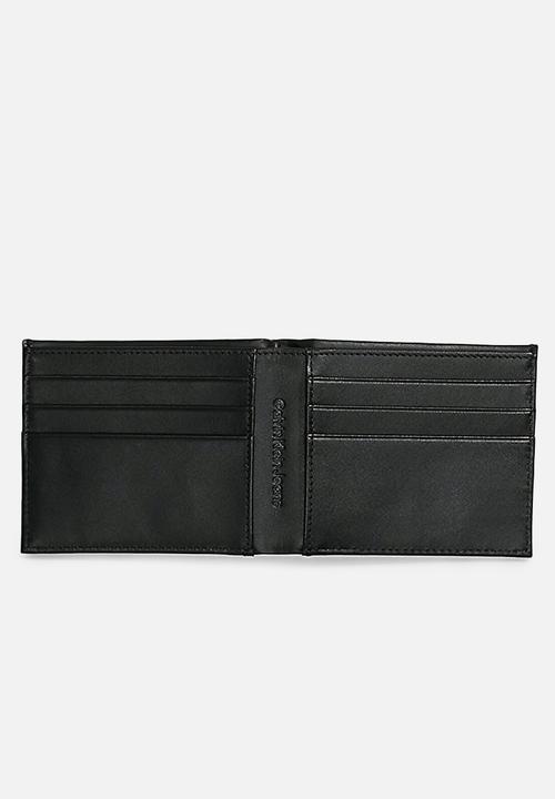 Calvin Klein - Monogram soft bifold - black