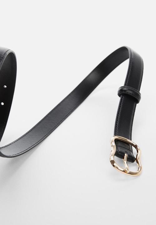 MANGO - Belt mola - black