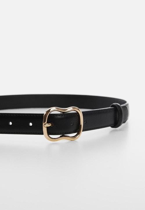 MANGO - Belt mola - black