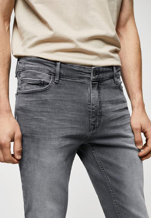 MANGO - Jeans jude - dark denim grey