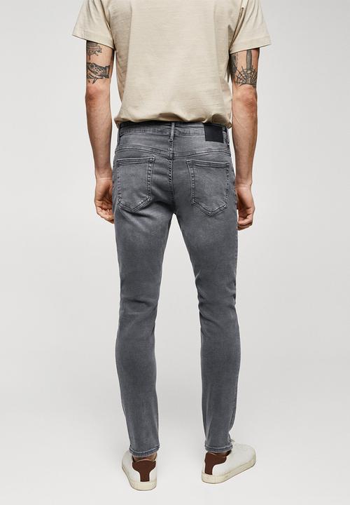 MANGO - Jeans jude - dark denim grey
