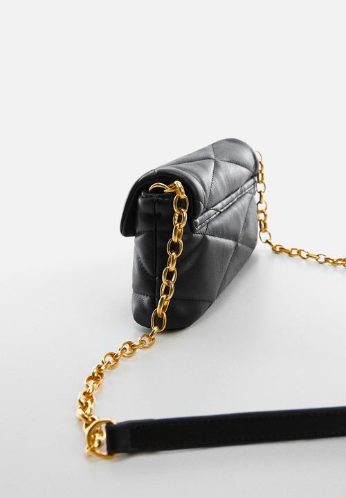 MANGO - Bag rain - black