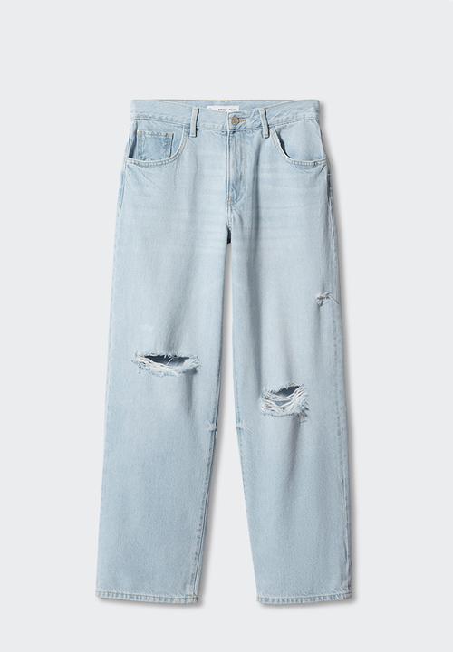 MANGO - Jeans kathy - open blue