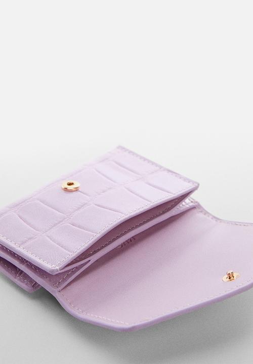 MANGO - Card holder agnes - light pastel/purple