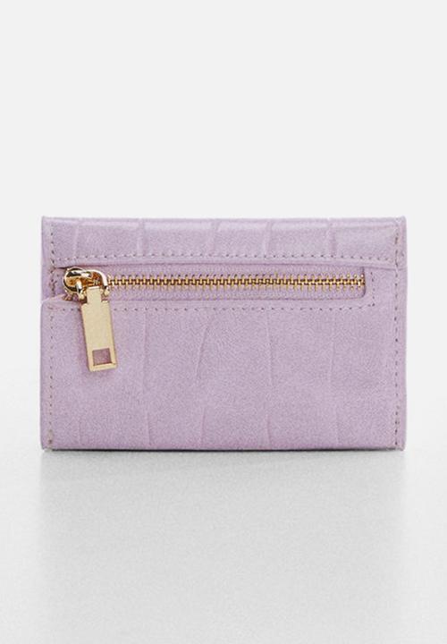 MANGO - Card holder agnes - light pastel/purple