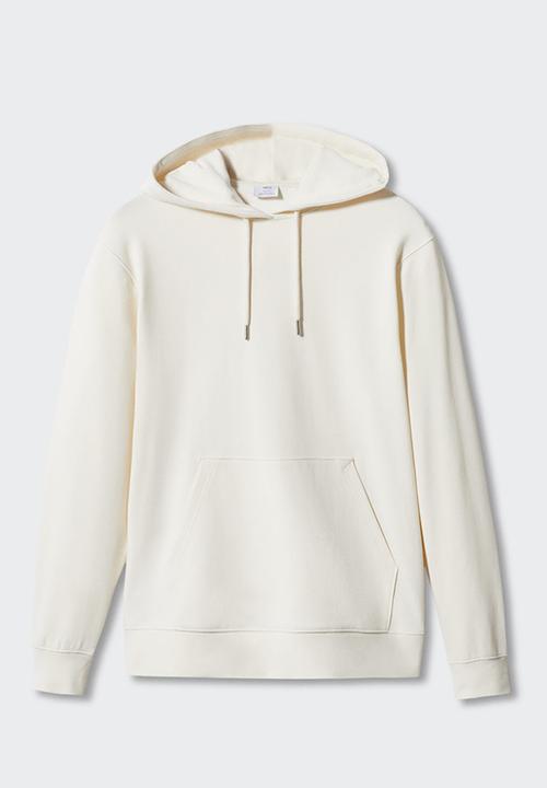 MANGO - Sweatshirt bone - ecru